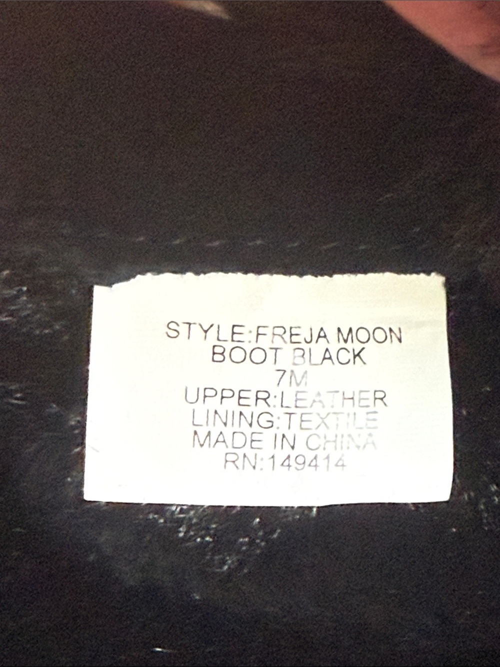 NWOT Johnny Was Freja Moon Boot In Black - Picture 13 of 13